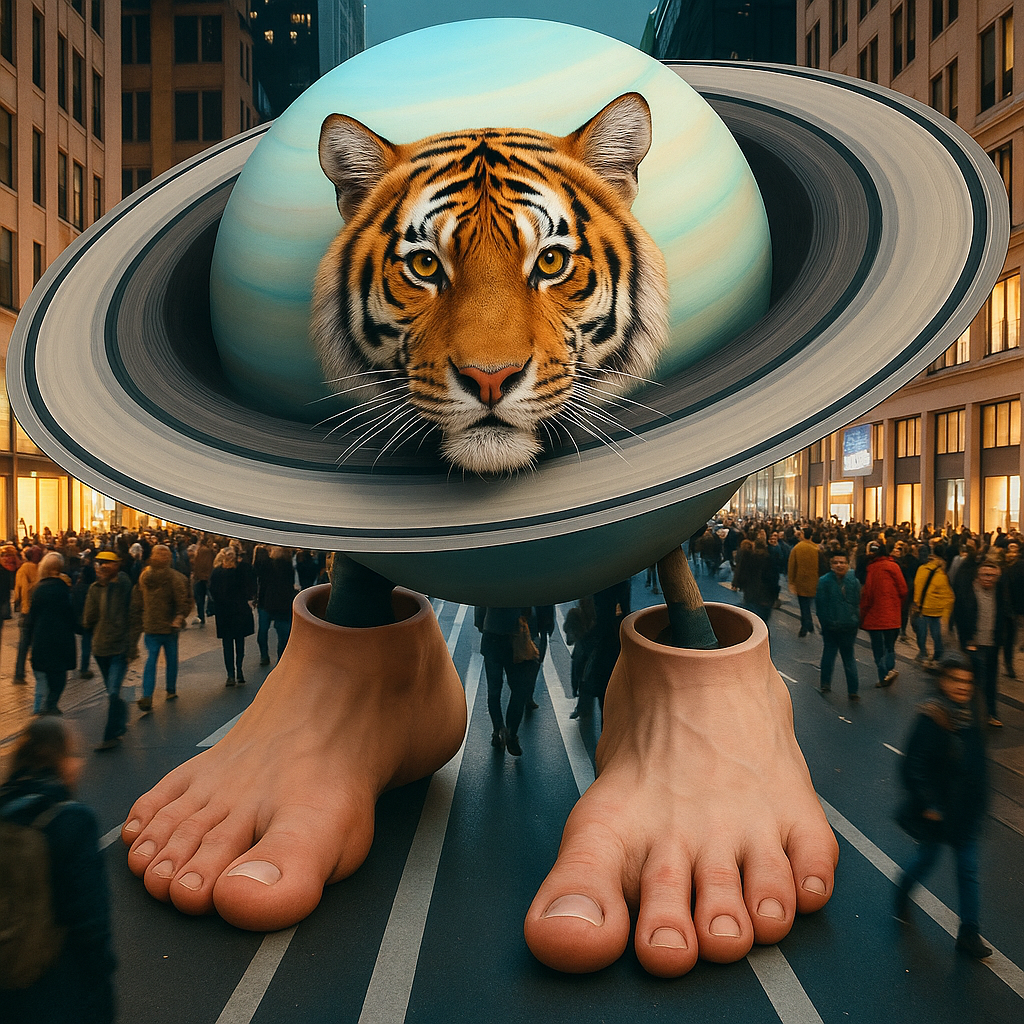 En vez de una vaca un tigre