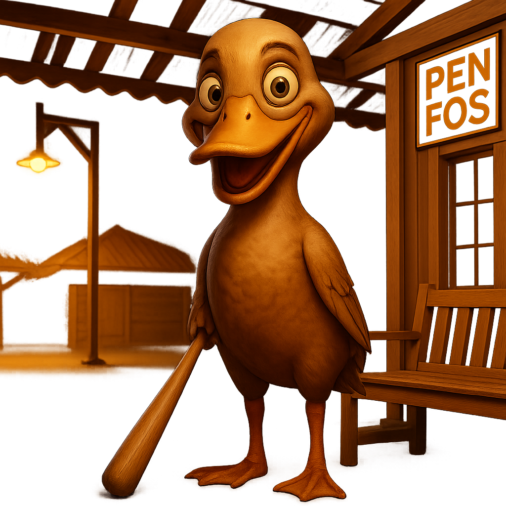 a duck